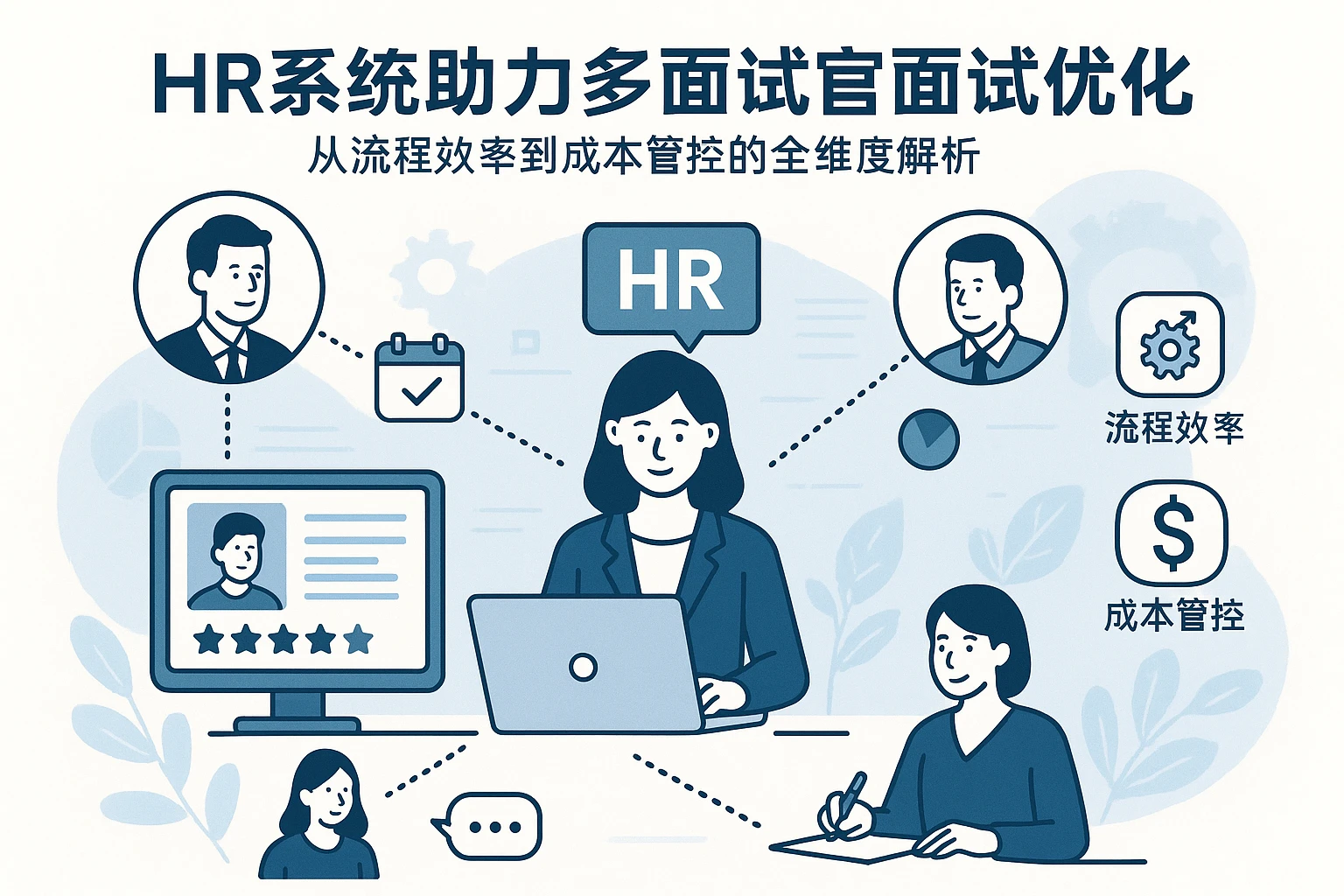 HR系统助力多面试官面试优化：从流程效率到成本管控的全维度解析