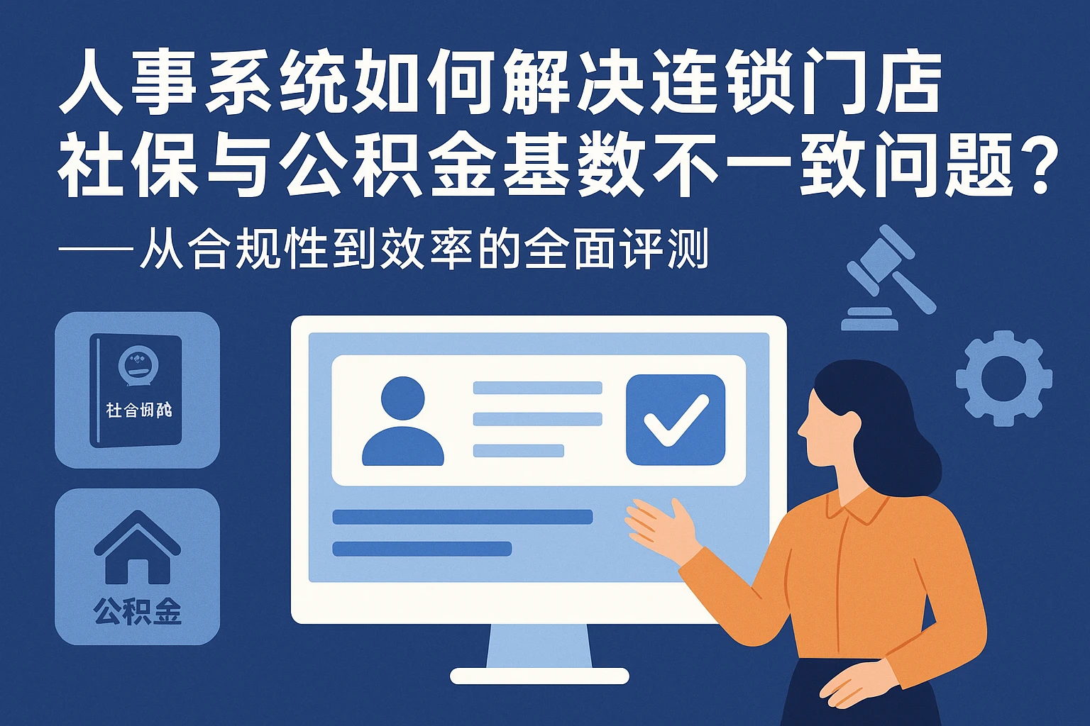 人事系统如何解决连锁门店社保与公积金基数不一致问题？——从合规性到效率的全面评测