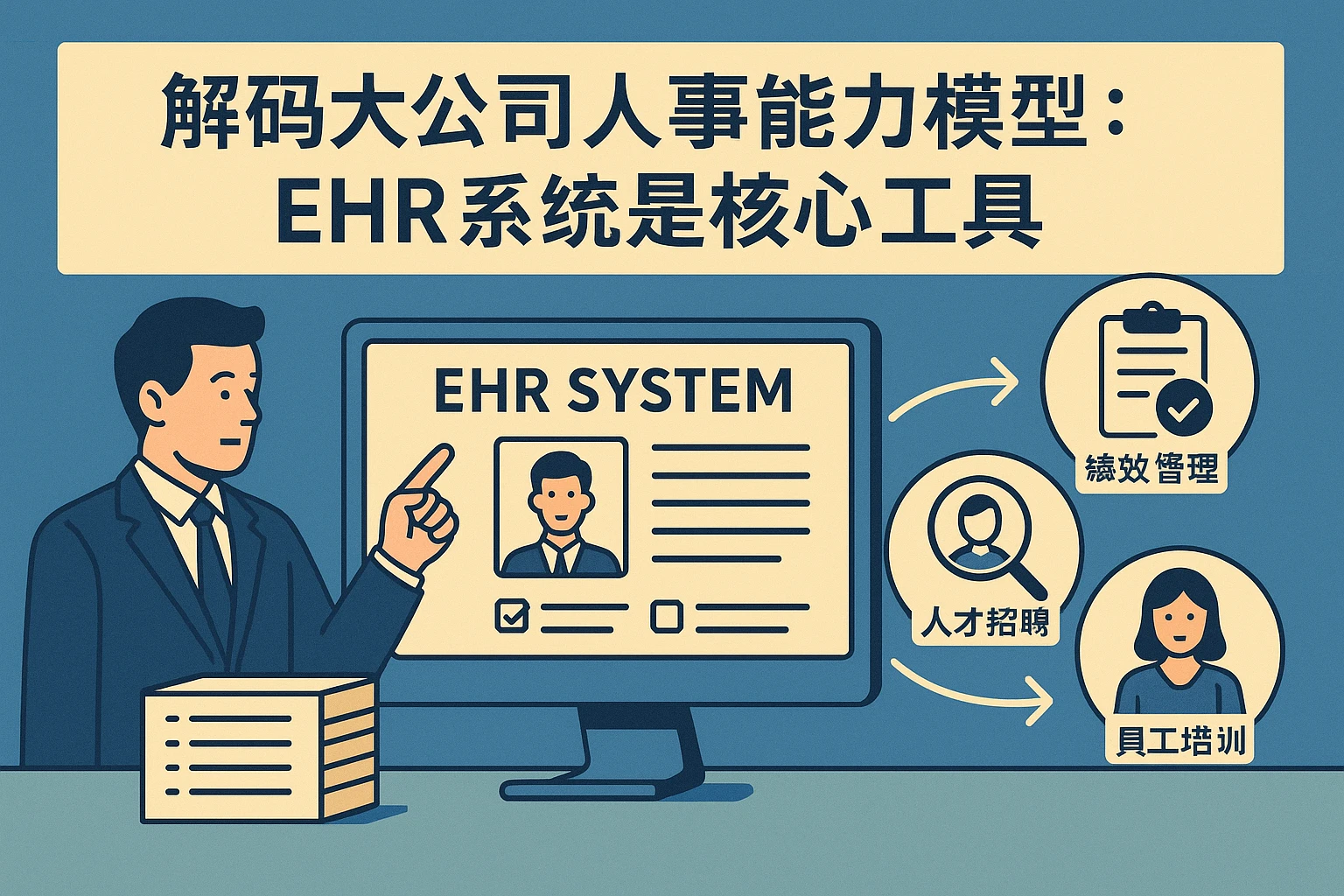 二、解码大公司人事能力模型：EHR系统是核心工具
