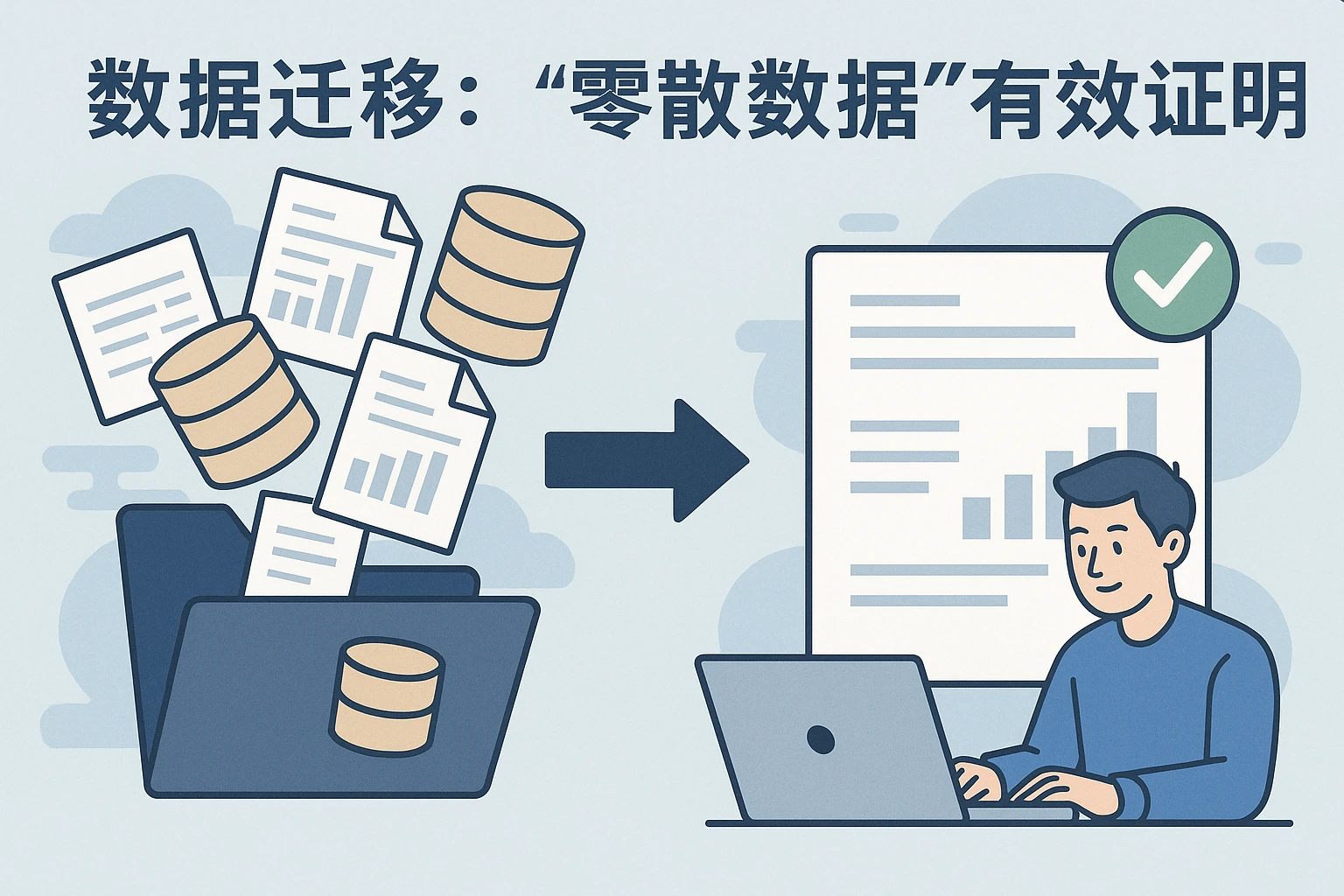 2. 数据迁移：让“零散数据”变成“有效证明”