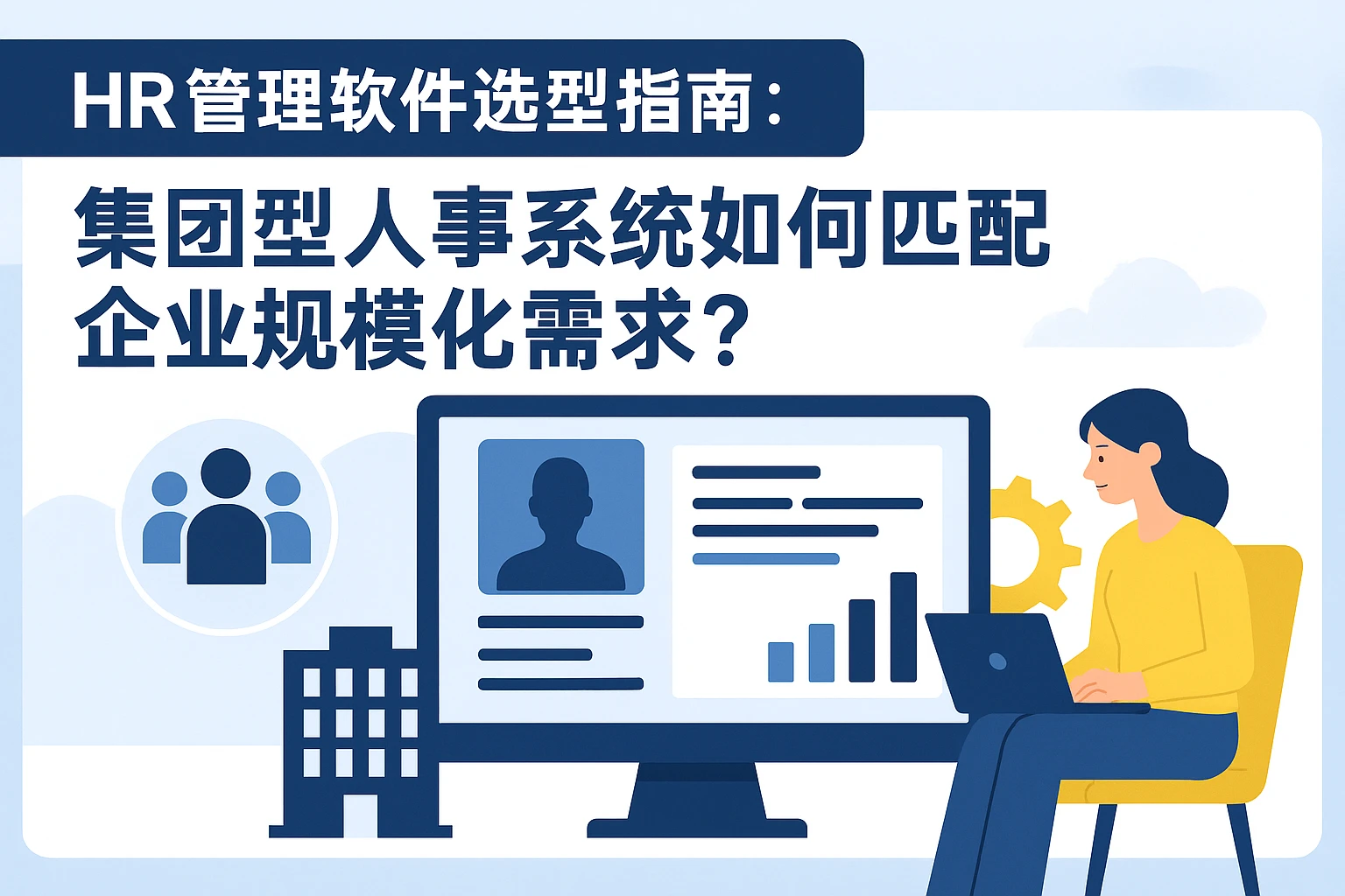 HR管理软件选型指南：集团型人事系统如何匹配企业规模化需求？