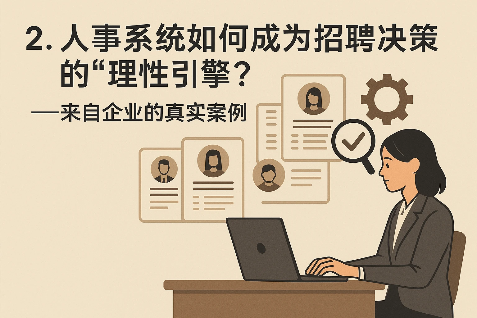 2. 人事系统如何成为招聘决策的“理性引擎”？——来自企业的真实案例