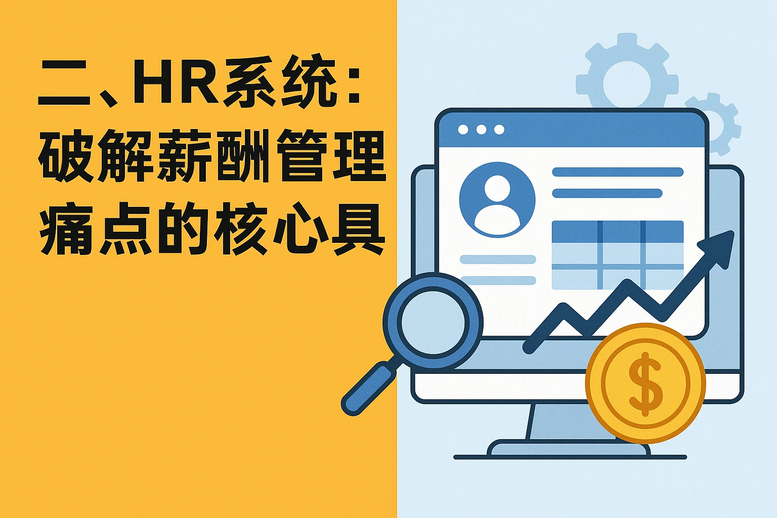 二、HR系统：破解薪酬管理痛点的核心工具