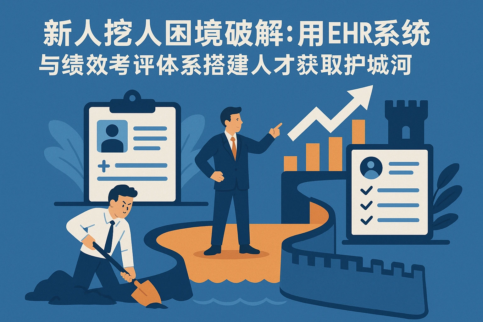 新人挖人困境破解：用EHR系统与绩效考评体系搭建人才获取护城河