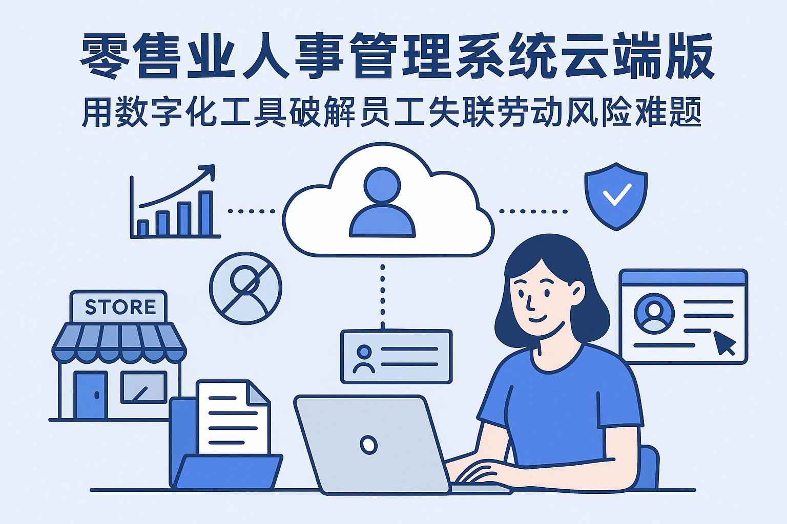 零售业人事管理系统云端版：用数字化工具破解员工失联劳动风险难题