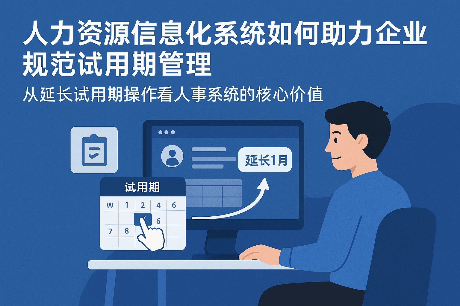 人力资源信息化系统如何助力企业规范试用期管理——从延长试用期操作看人事系统的核心价值