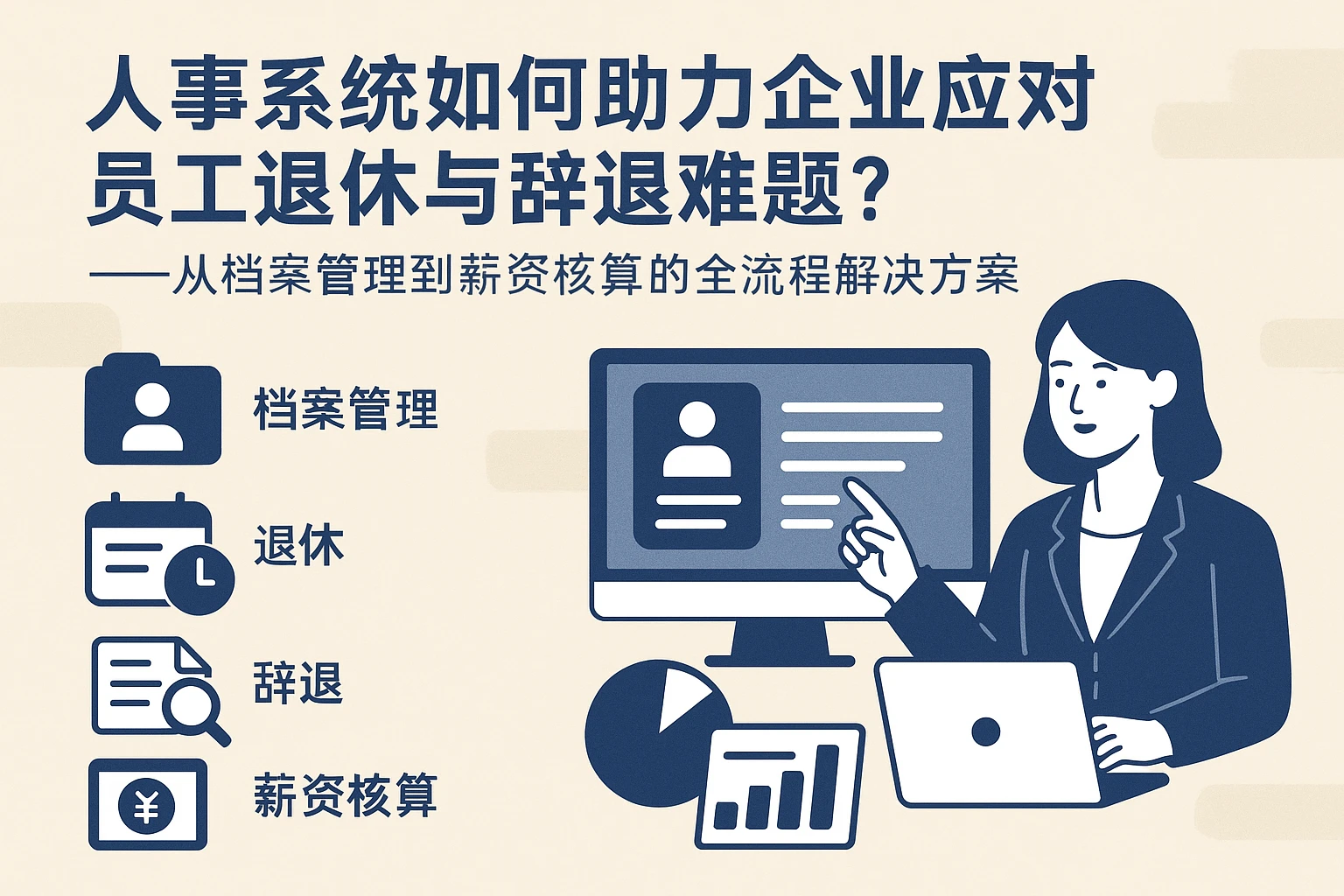 人事系统如何助力企业应对员工退休与辞退难题？——从档案管理到薪资核算的全流程解决方案