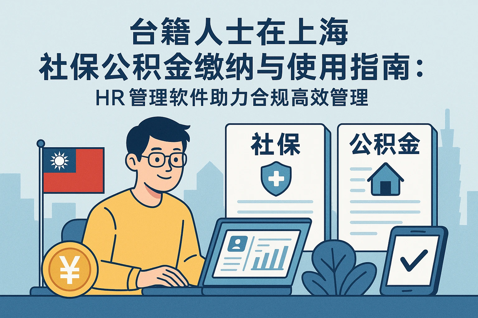 台籍人士在上海社保公积金缴纳与使用指南：HR管理软件助力合规高效管理