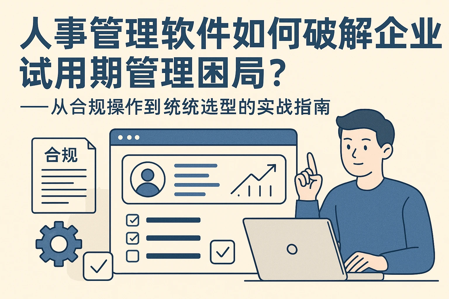 人事管理软件如何破解企业试用期管理困局？——从合规操作到系统选型的实战指南