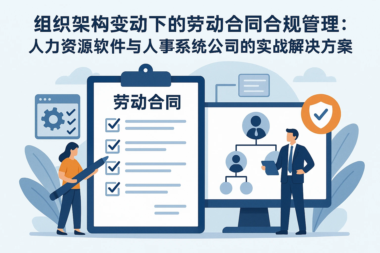 组织架构变动下的劳动合同合规管理：人力资源软件与人事系统公司的实战解决方案