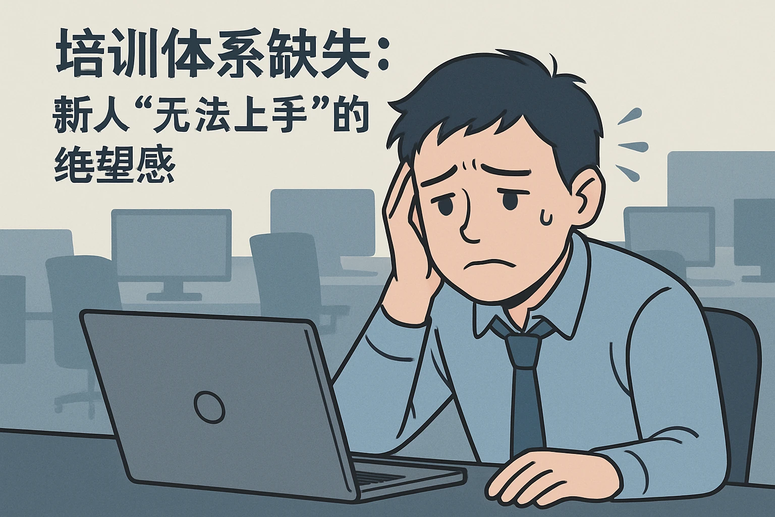 2. 培训体系缺失：新人“无法上手”的绝望感