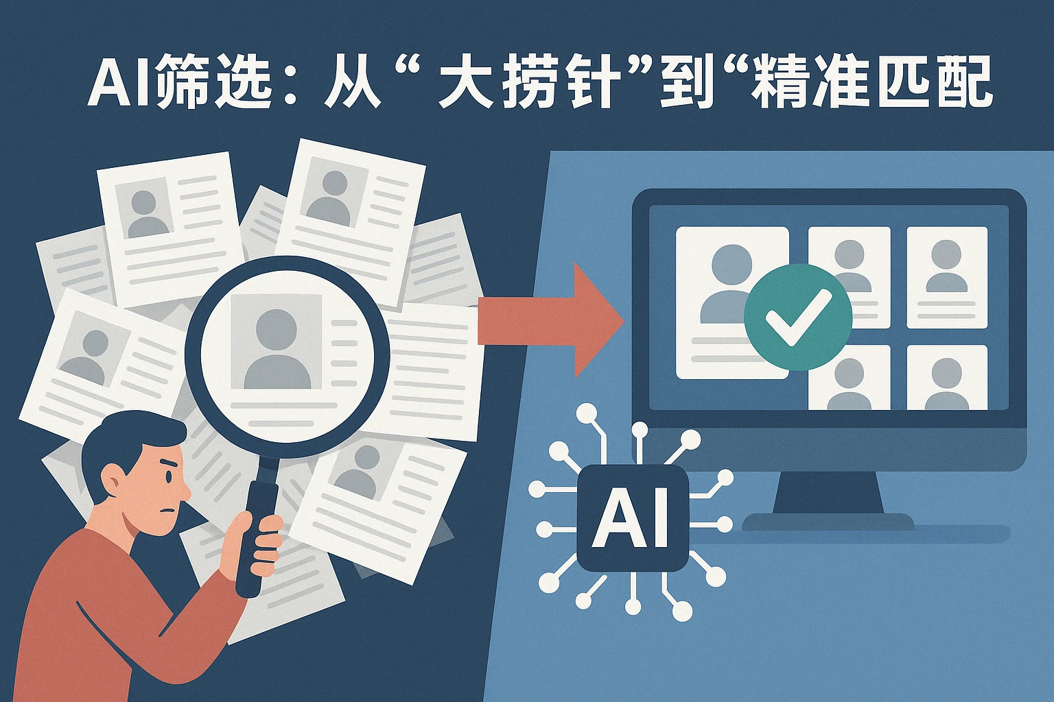 2. AI筛选：从“大海捞针”到“精准匹配”