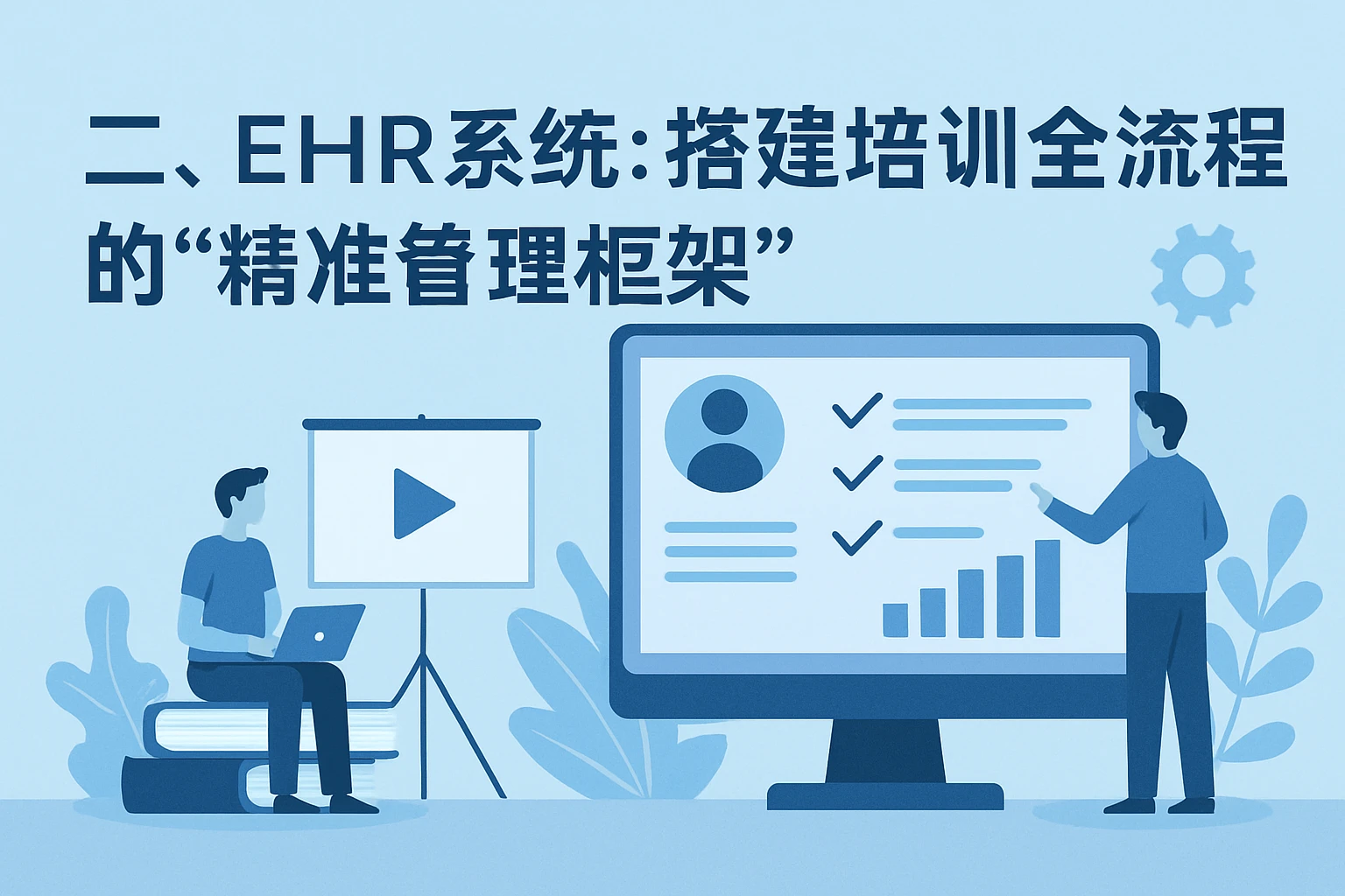 二、EHR系统：搭建培训全流程的“精准管理框架”