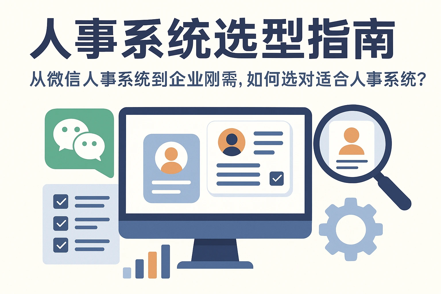 人事系统选型指南：从微信人事系统到企业刚需，如何选对适合的人事系统？