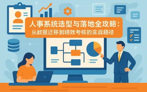 人事系统选型与落地全攻略：从数据迁移到绩效考核的实战路径