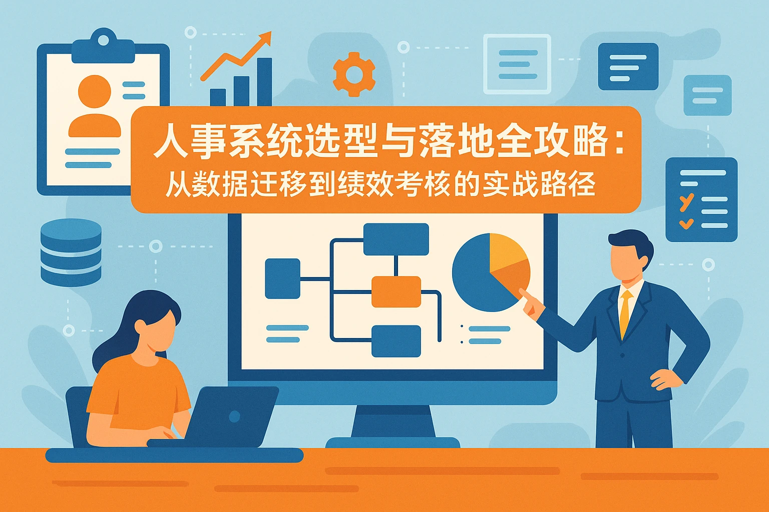 人事系统选型与落地全攻略：从数据迁移到绩效考核的实战路径