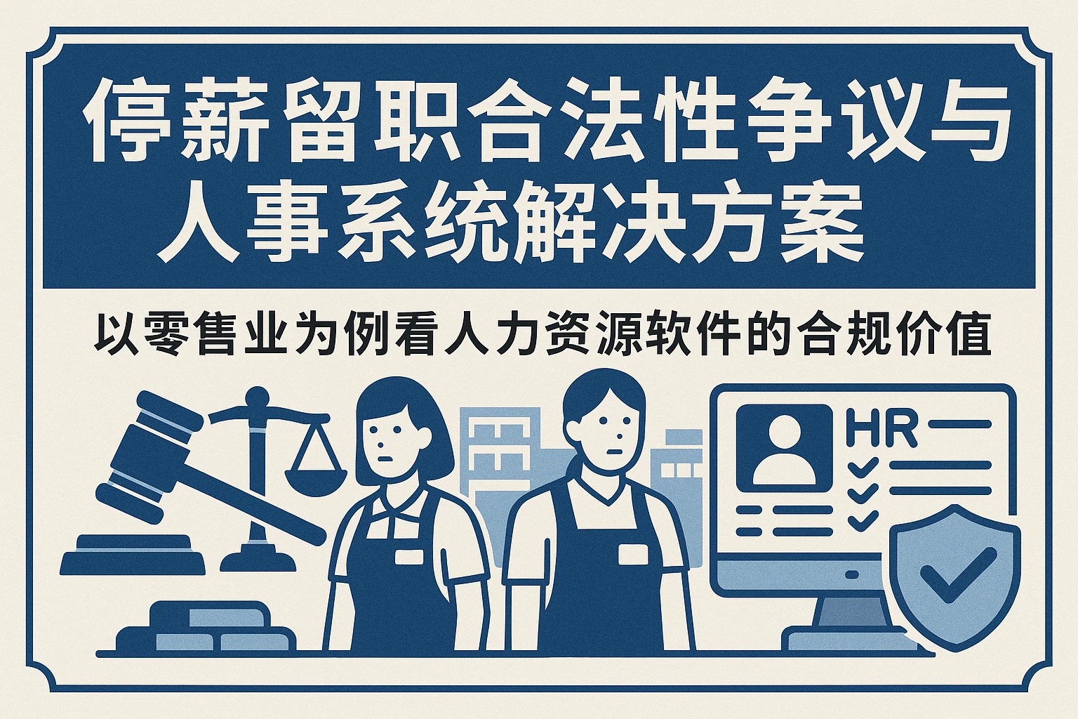 停薪留职合法性争议与人事系统解决方案：以零售业为例看人力资源软件的合规价值