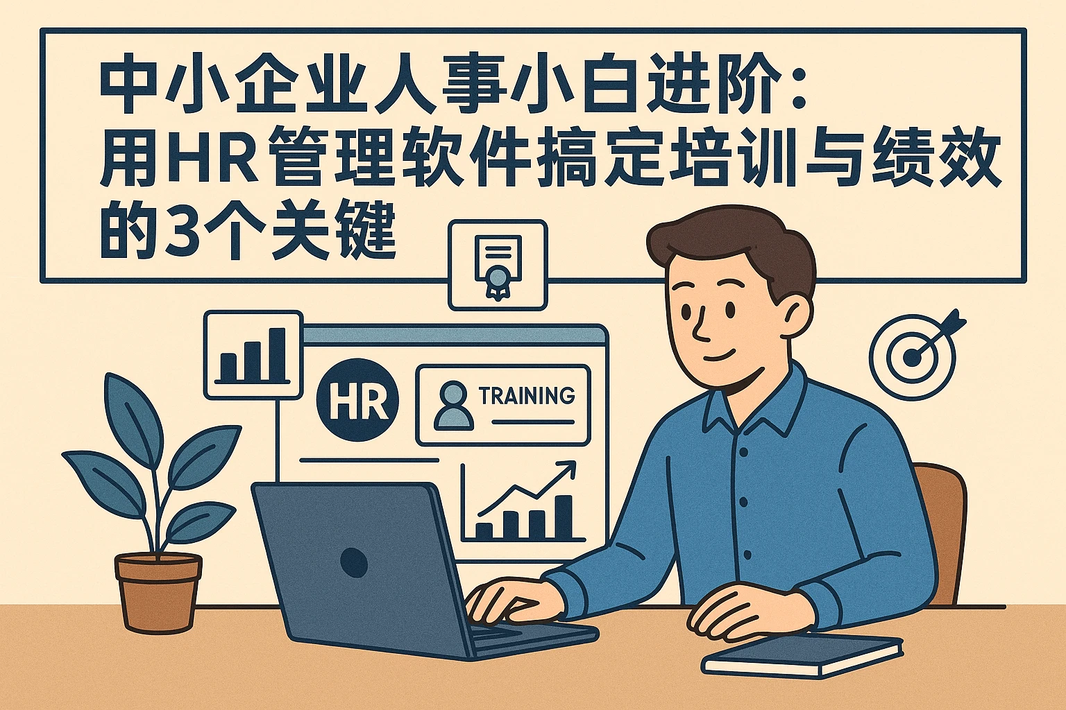 中小企业人事小白进阶：用HR管理软件搞定培训与绩效的3个关键