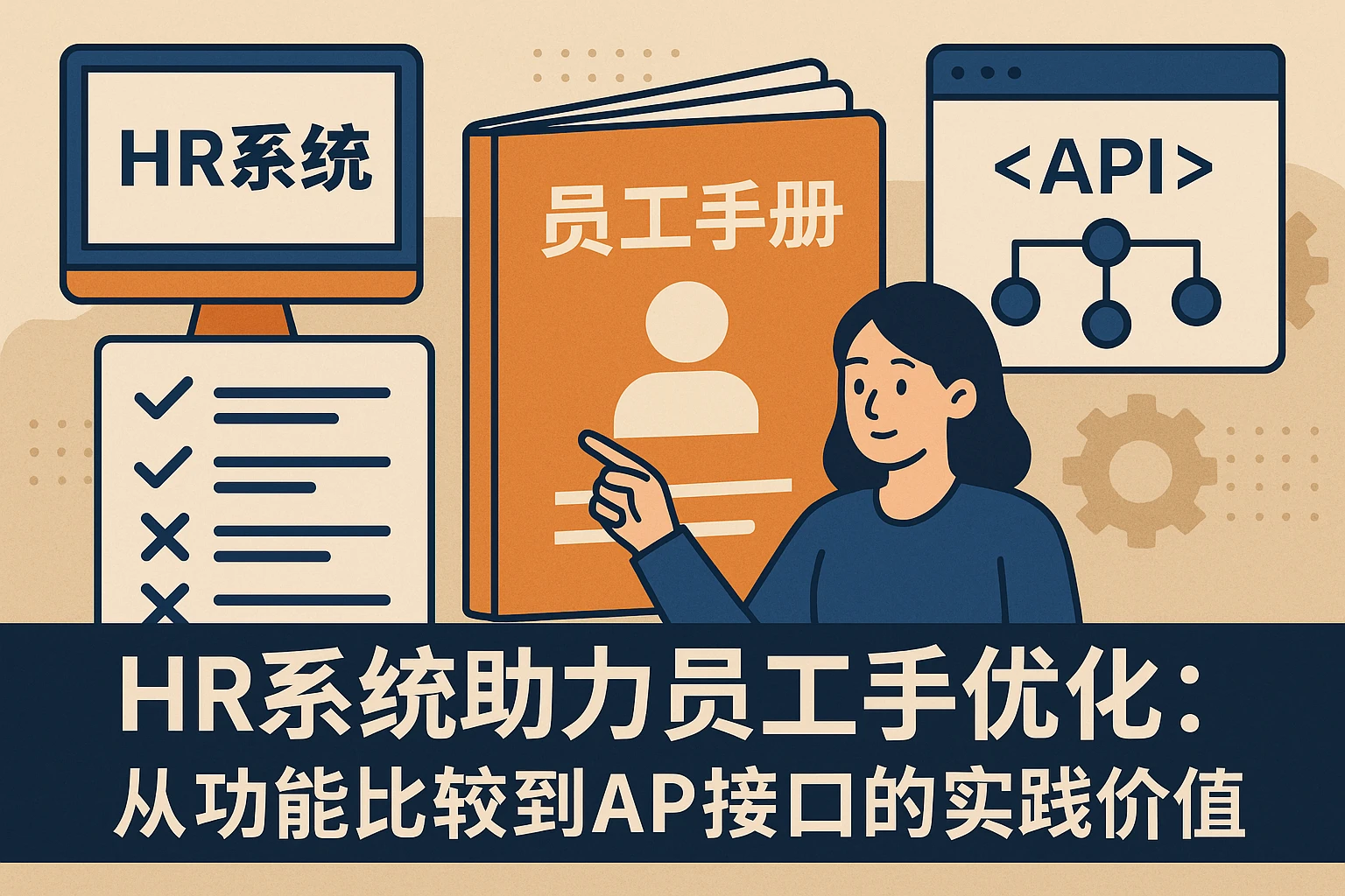 HR系统助力员工手册优化：从功能比较到API接口的实践价值