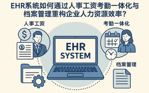 EHR系统如何通过人事工资考勤一体化与档案管理重构企业人力资源效率？