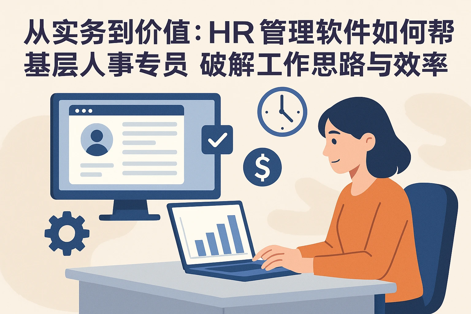 从实务到价值：HR管理软件如何帮基层人事专员破解工作思路与效率难题