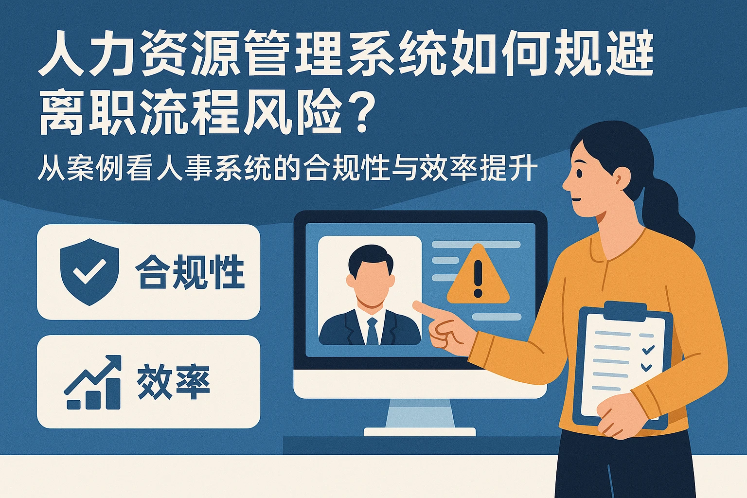人力资源管理系统如何规避离职流程风险？从案例看人事系统的合规性与效率提升
