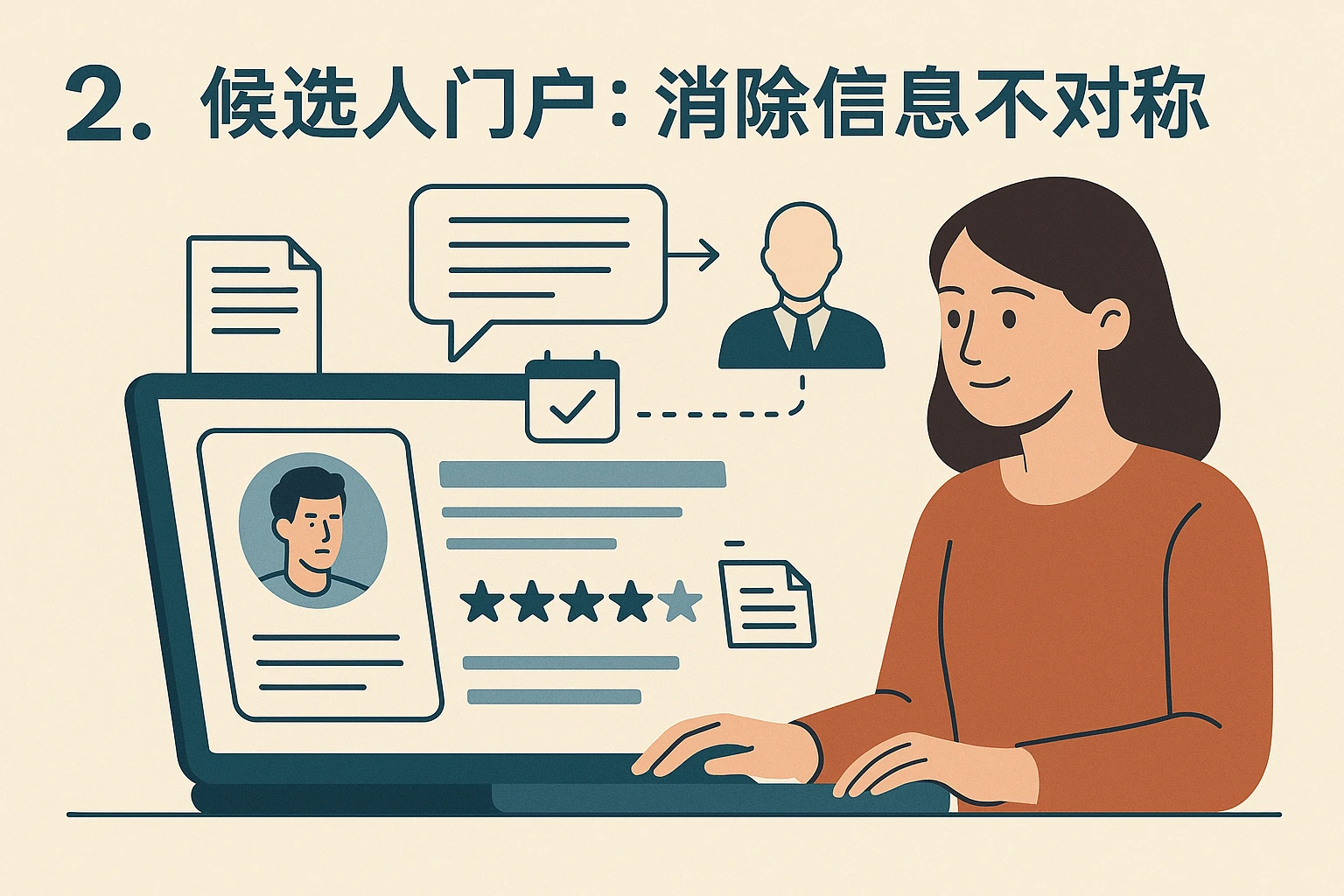 2. 候选人门户：消除信息不对称