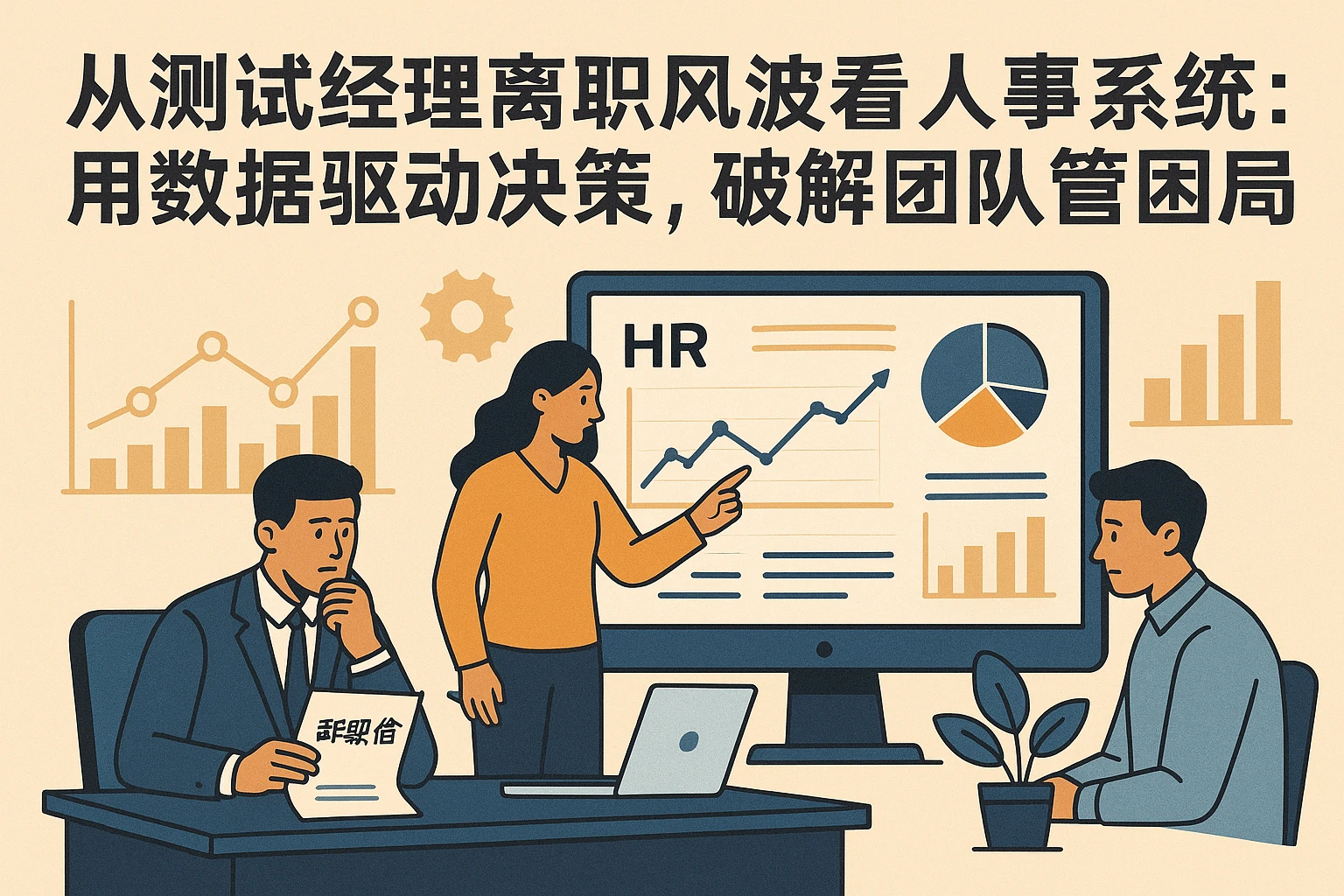 从测试经理离职风波看人事系统：用数据驱动决策，破解团队管理困局