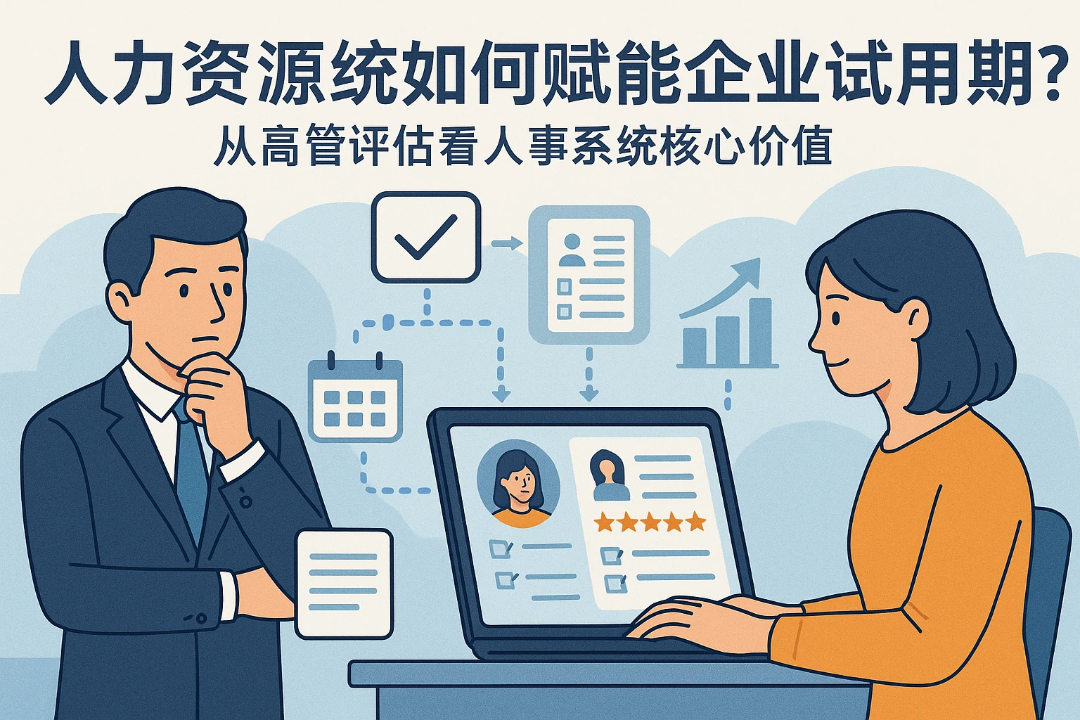 人力资源系统如何赋能企业试用期管理？从高管评估看人事系统的核心价值
