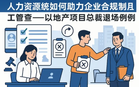 人力资源系统如何助力企业合规处理员工关系——以地产项目总劝退场景为例