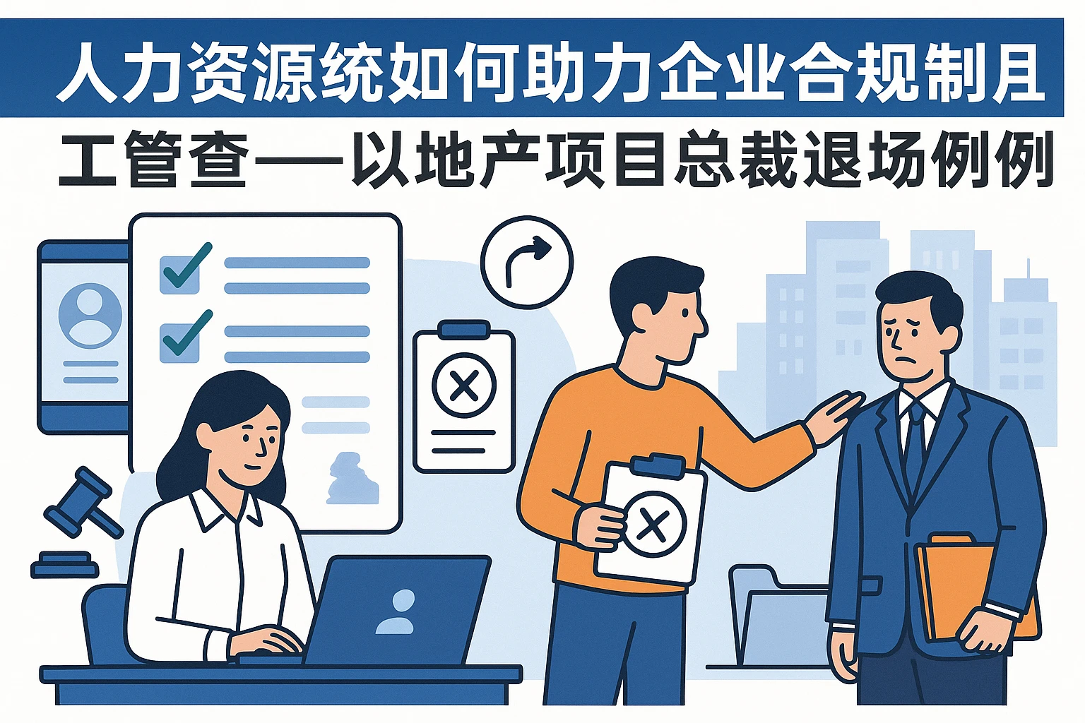人力资源系统如何助力企业合规处理员工关系——以地产项目总劝退场景为例