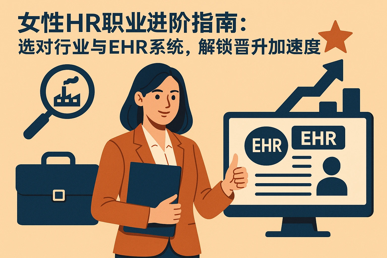 女性HR职业进阶指南：选对行业与EHR系统，解锁晋升加速度