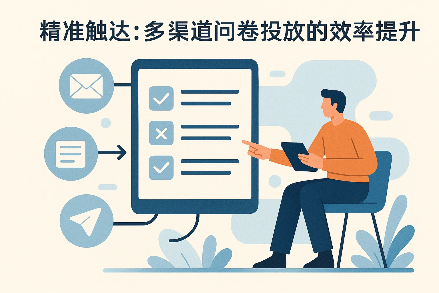 2. 精准触达：多渠道问卷投放的效率提升