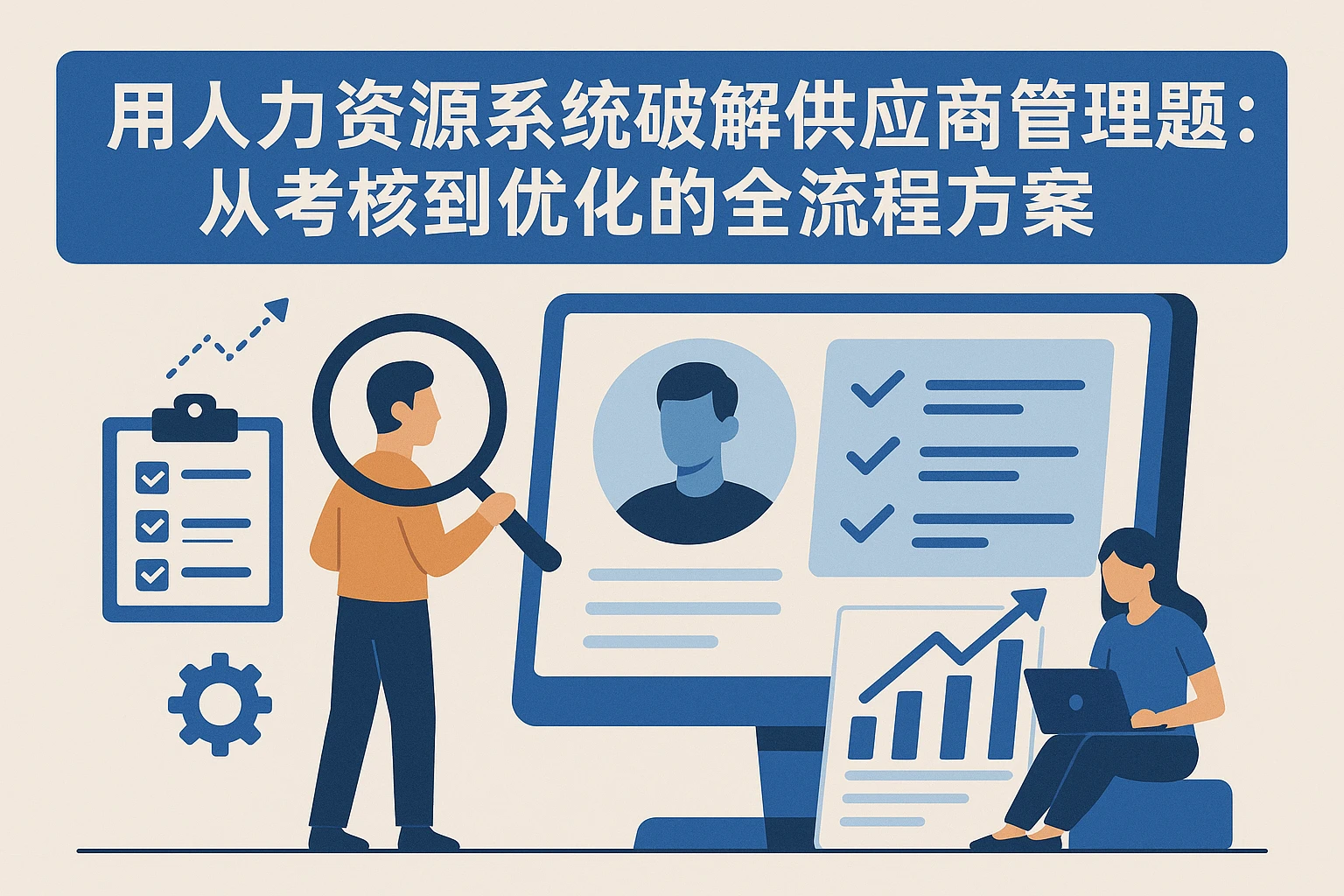 用人力资源系统破解供应商管理难题：从考核到优化的全流程方案
