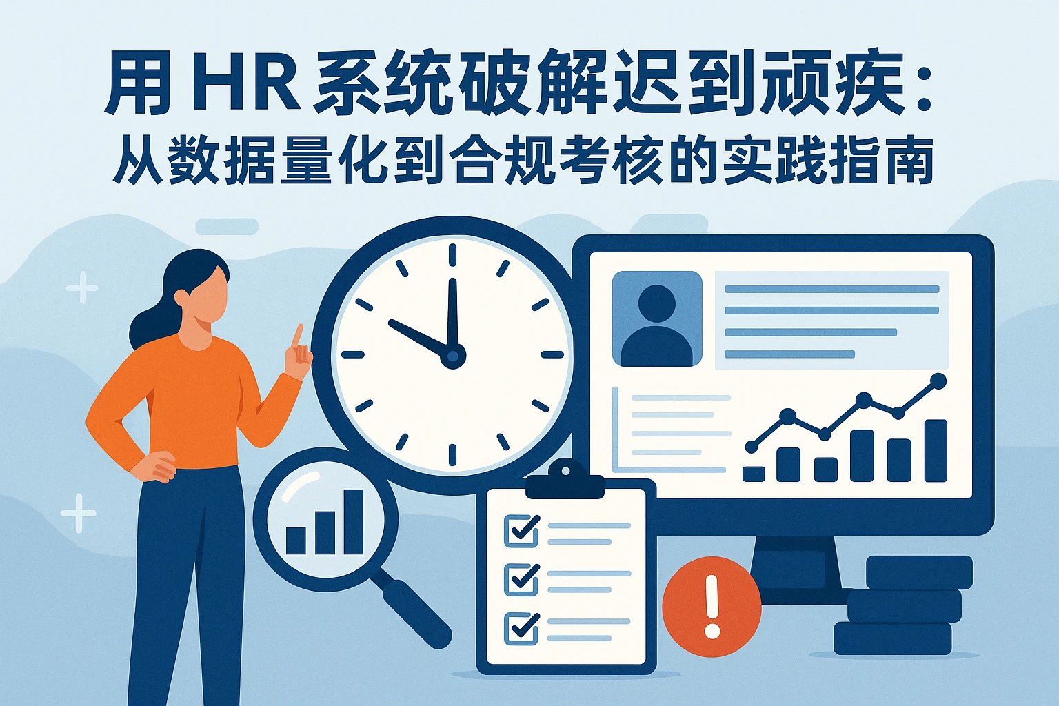用HR系统破解迟到顽疾：从数据量化到合规考核的实践指南