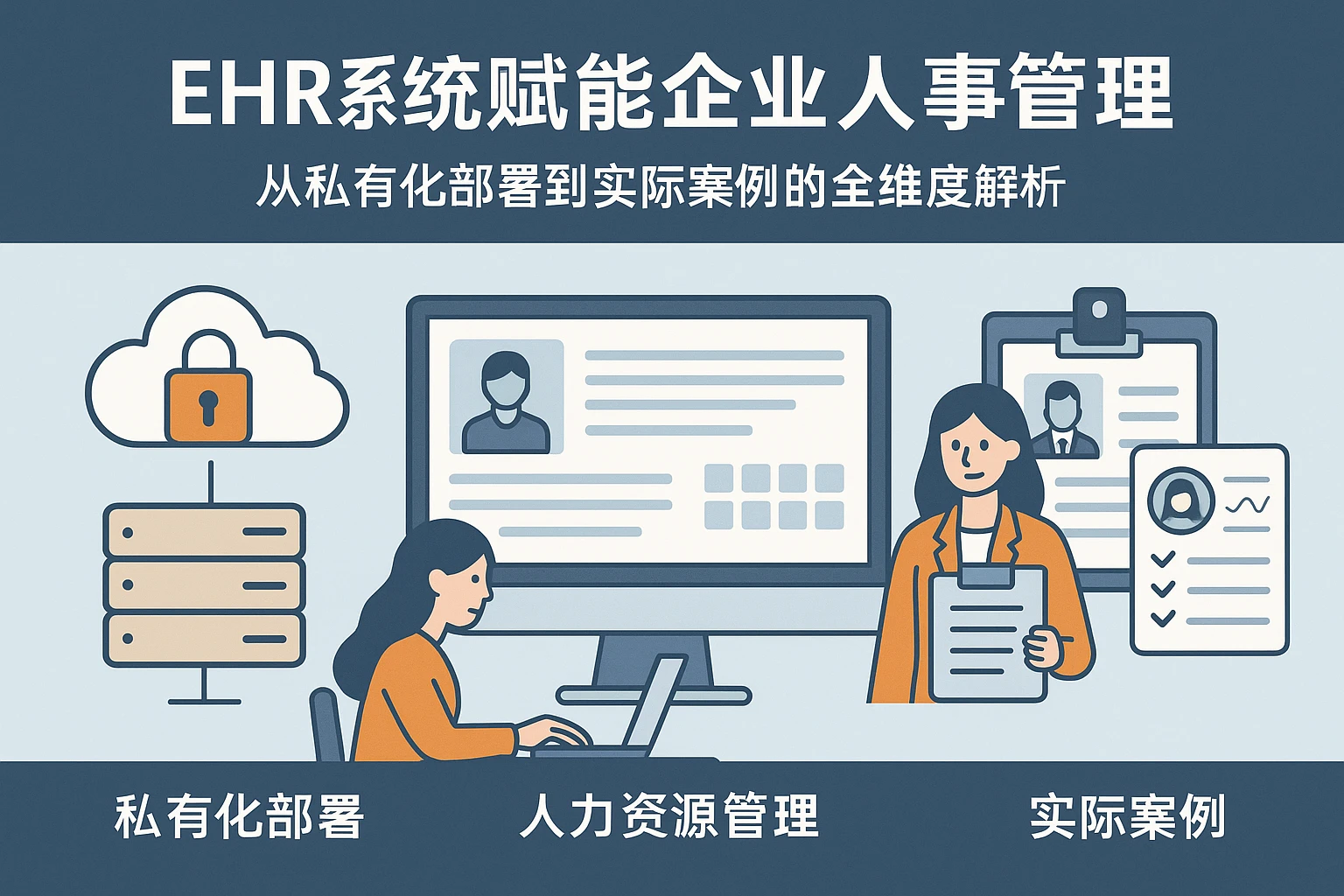 EHR系统赋能企业人事管理：从私有化部署到实际案例的全维度解析