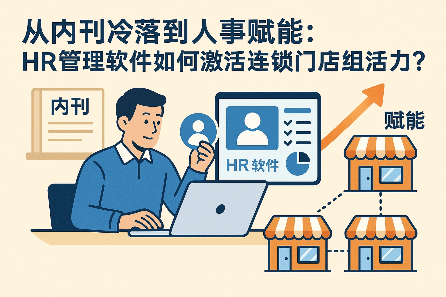 从内刊冷落到人事赋能：HR管理软件如何激活连锁门店组织活力？