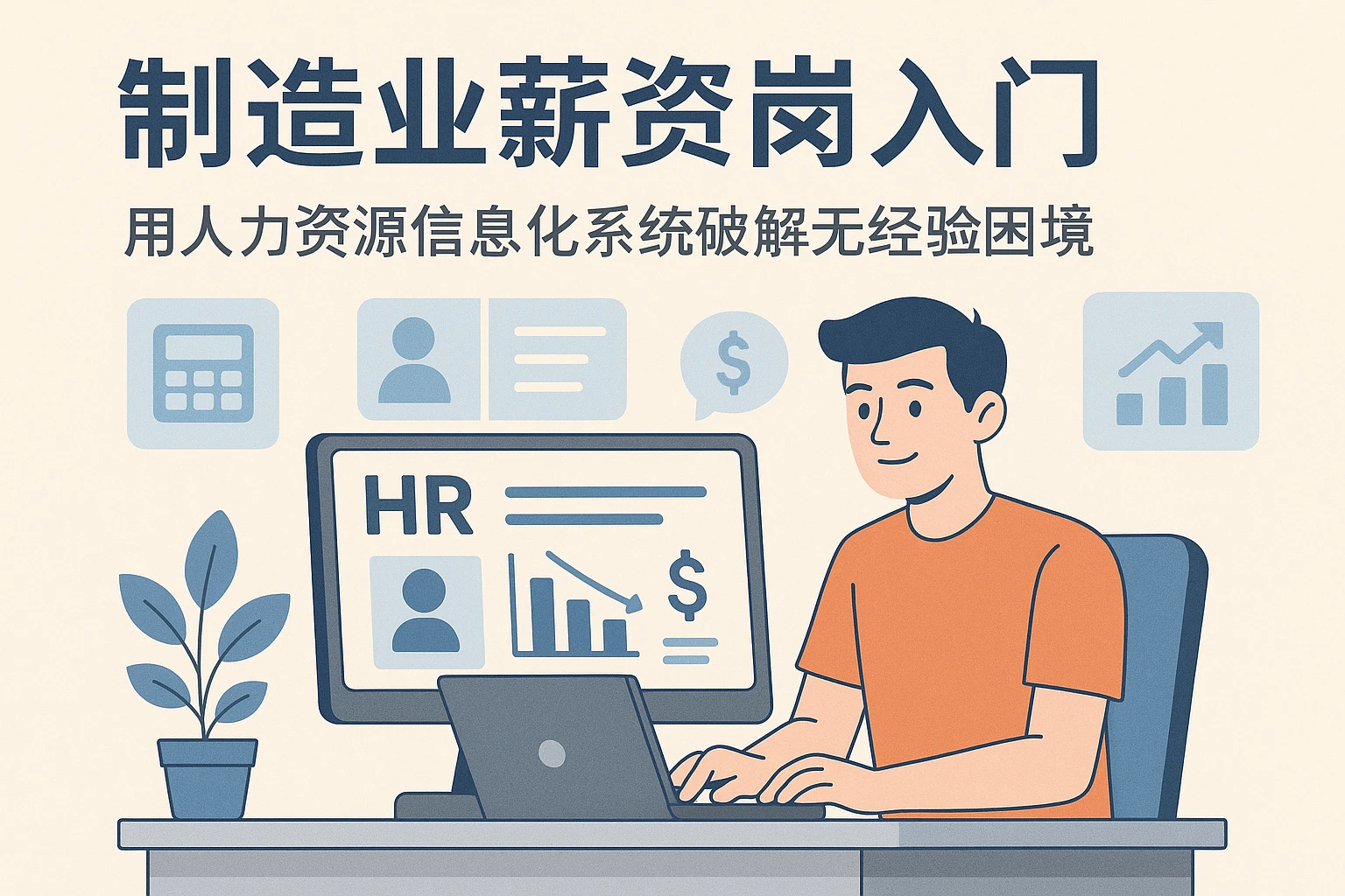 制造业薪资岗入门：用人力资源信息化系统破解无经验困境