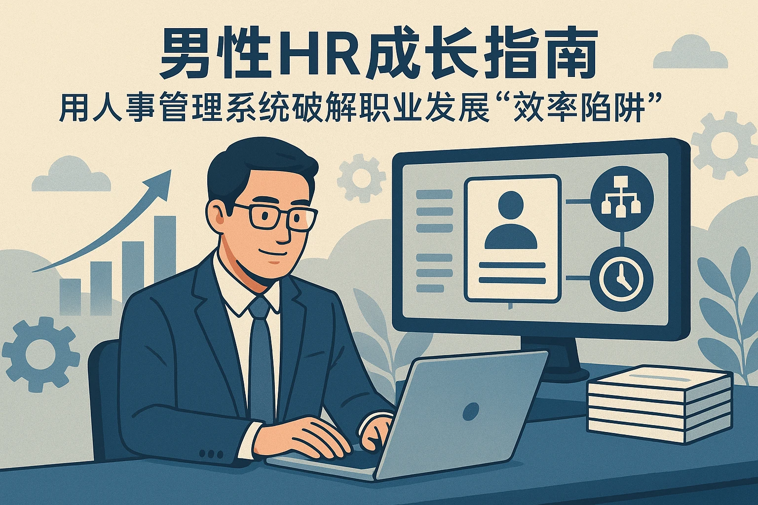 男性HR成长指南：用人事管理系统破解职业发展“效率陷阱”