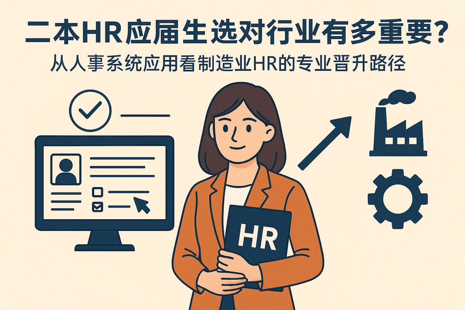 二本HR应届生选对行业有多重要？从人事系统应用看制造业HR的专业晋升路径
