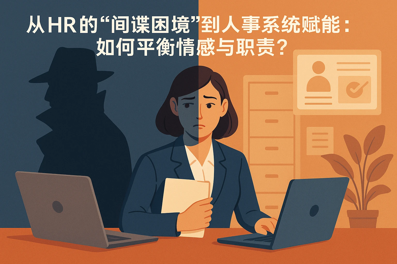 从HR的“间谍困境”到人事系统赋能：如何平衡情感与职责？