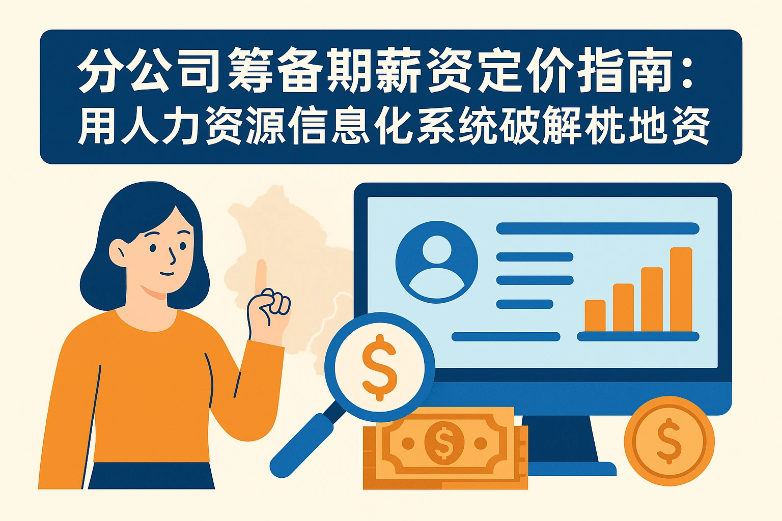 分公司筹备期薪资定价指南：用人力资源信息化系统破解本地薪资调研难题