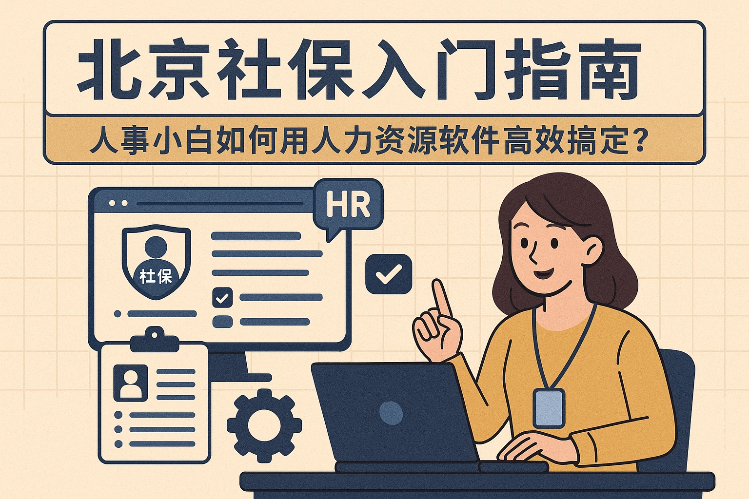 北京社保入门指南：人事小白如何用人力资源软件高效搞定？