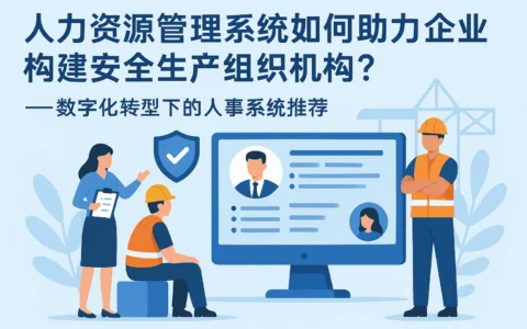人力资源管理系统如何助力企业构建安全生产组织机构？——数字化转型下的人事系统推荐