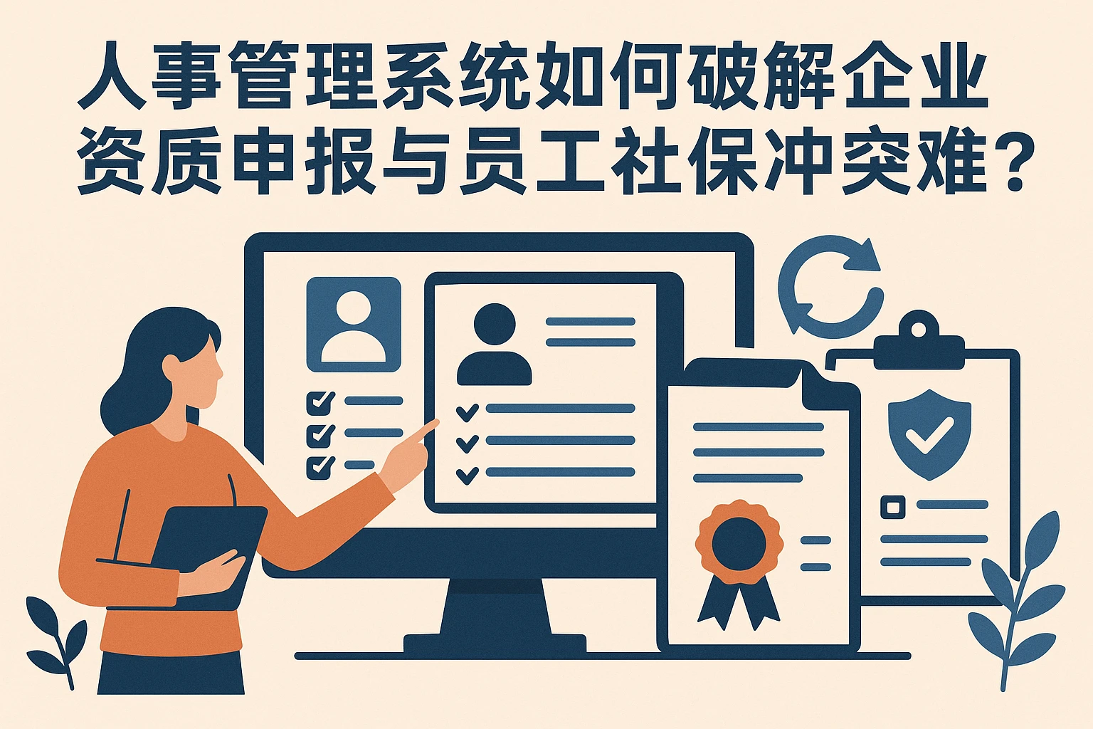 人事管理系统如何破解企业资质申报与员工社保冲突难题？