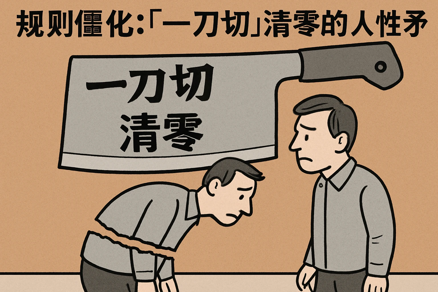 2. 规则僵化：“一刀切”清零的人性矛盾