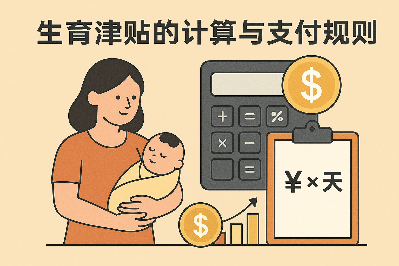 2. 生育津贴的计算与支付规则