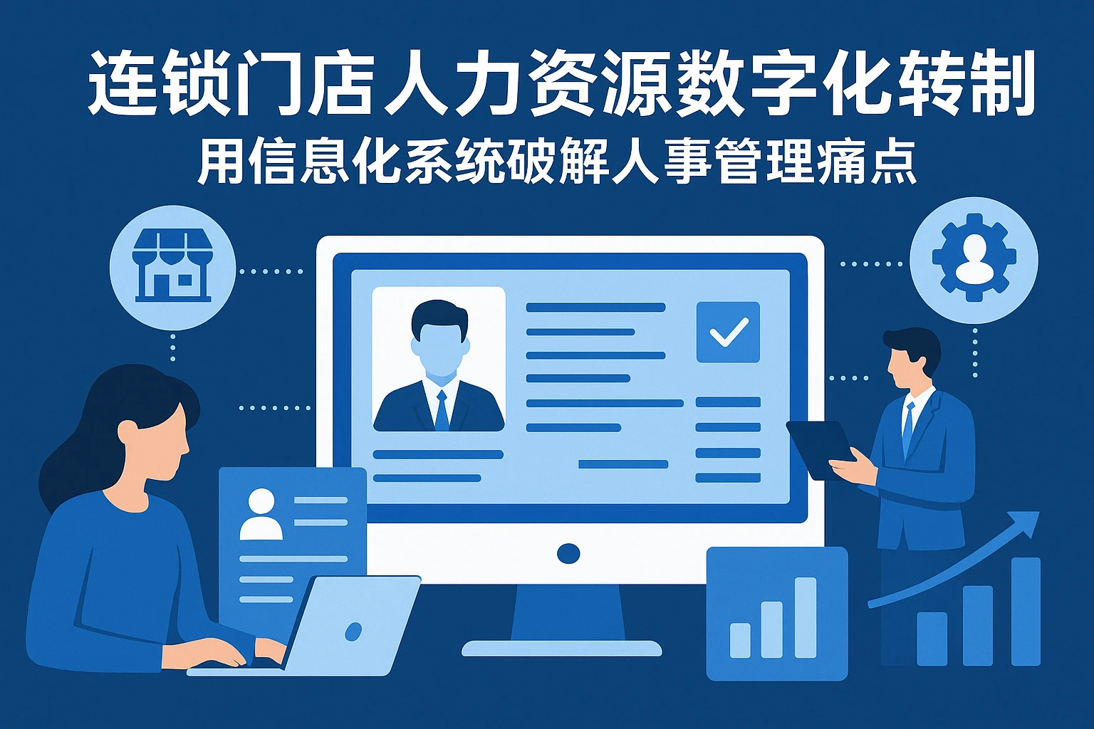 连锁门店人力资源数字化转型：用信息化系统破解人事管理痛点