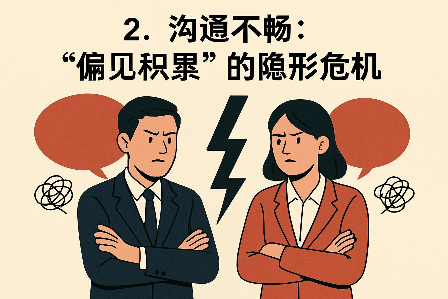 2. 沟通不畅：“偏见积累”的隐形危机