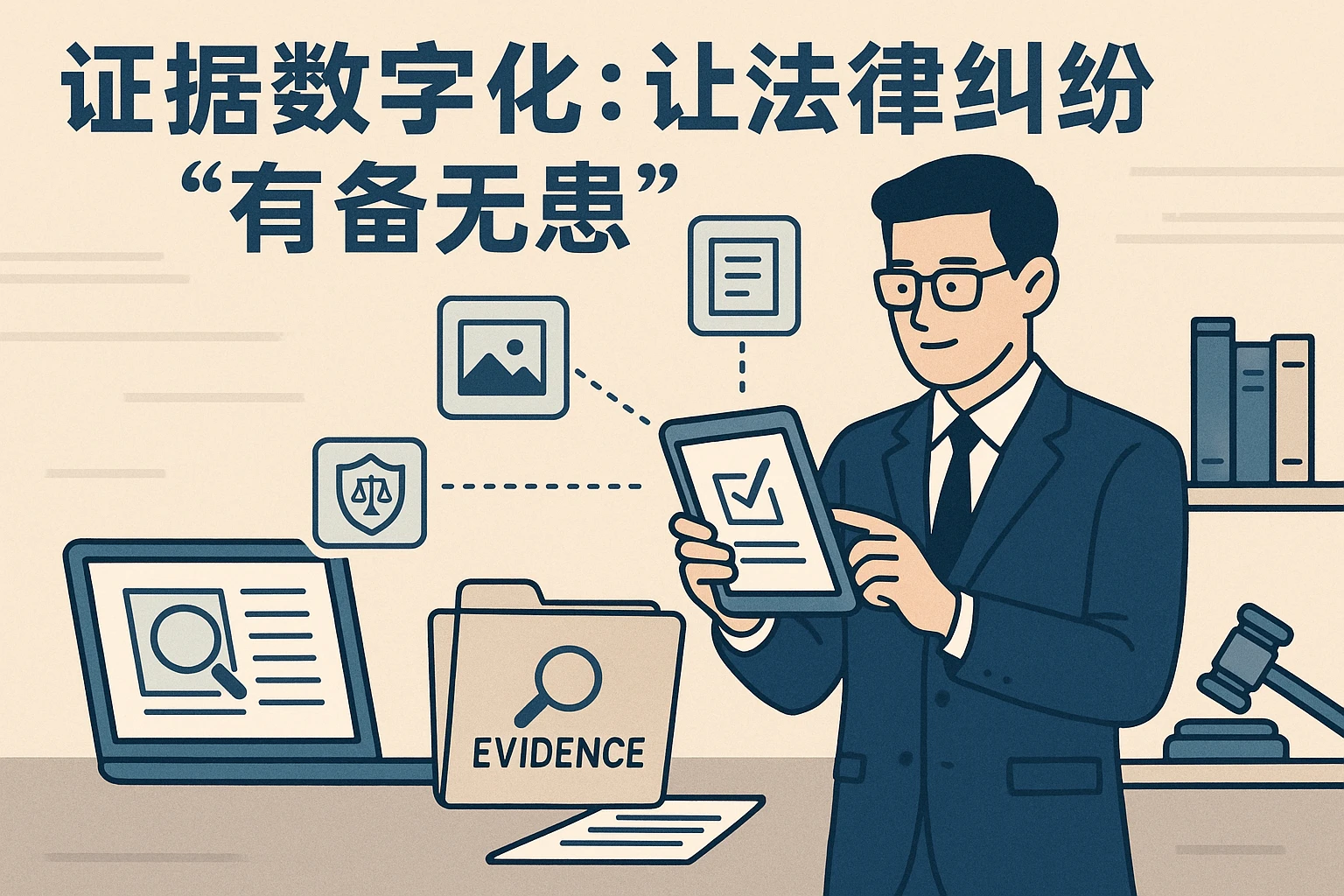 2. 证据数字化：让法律纠纷“有备无患”